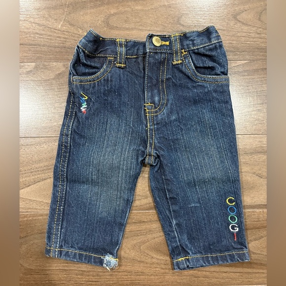 2-pack infant COOGI jeans 3/6 months and 12 months - Picture 2 of 8